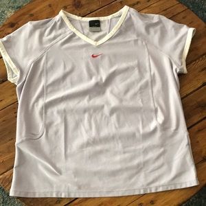 Purple Nike Dry Fit work out shirt size L